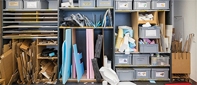 Bild eines Ateliers, das auf die Faktenseite des Bachelor Creative Transformation verlinkt. 