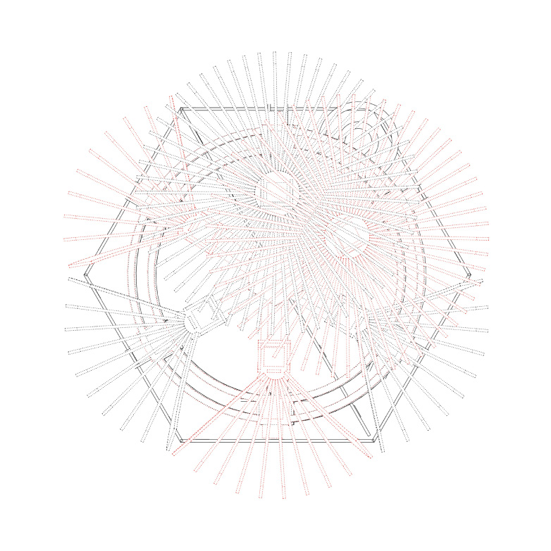 Produktionsskizze von oben