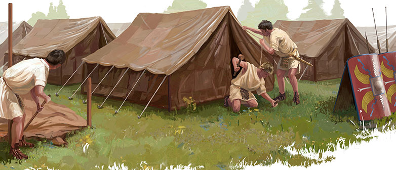 Lukas Hefti, Szenerie aus dem Mittelalter