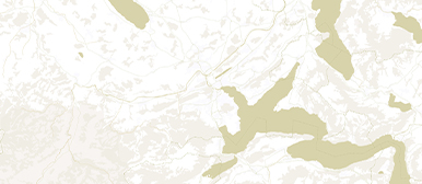 Eine Weisse Fläche mit beigen Mustern, die die Map of Sustainability repräsentiert. 