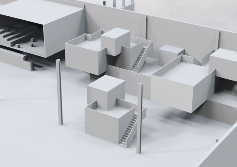 Visualisierung eines Arbeitsraumes