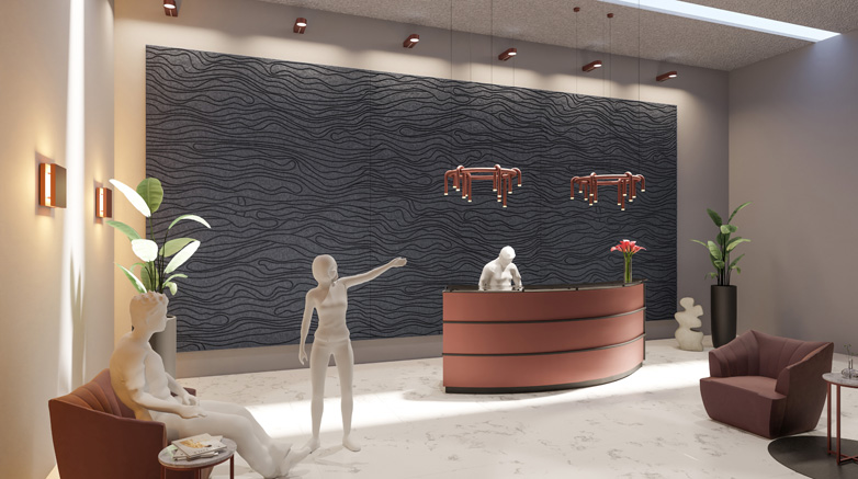 Visualisierung einer Reception