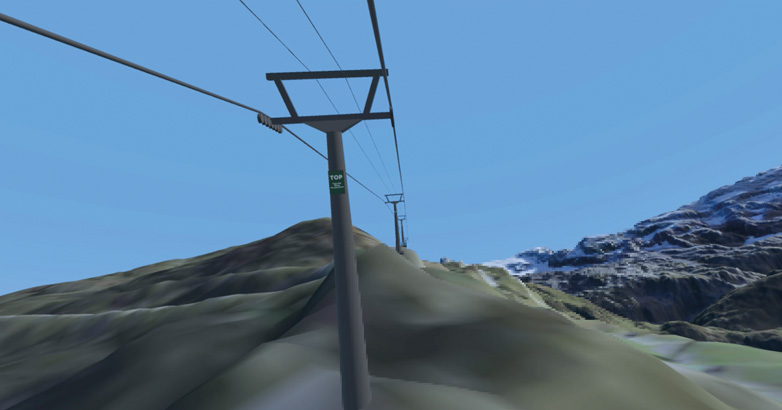 Skilift Visualisierung