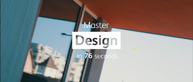 Master Design in 76 Sekunden