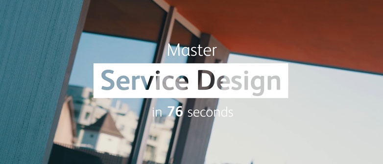 Master Service Design in 76 Sekunden