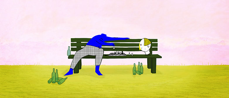 MA Animation Still aus dem Film Lachfalten