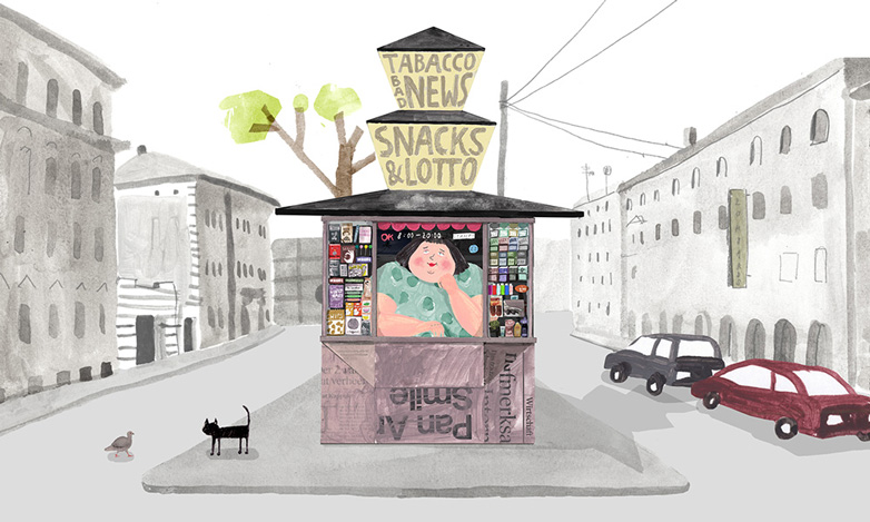 Master Design Animation Still Anete Melece «The Kiosk»