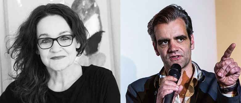 Portrait von Ute Holl und Peter Ott, Dozierende beim Master FIlm an der HSLU – Design Film Kunst. 