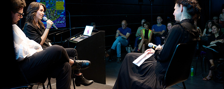Fabienne Baumann und Sebastian Maciagowski Lecture im Suedpol Luzern