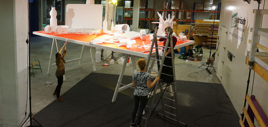 Ausstellungssituation