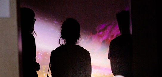 Besucher/innen an den offenen Ateliers IDA 2016