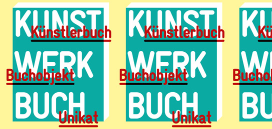 Ausschnitt Plakat Ausstellung Kunstwerk Buch 2016