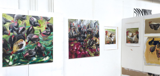 Ausstellungssituation