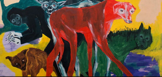 bösaussehende Tiere