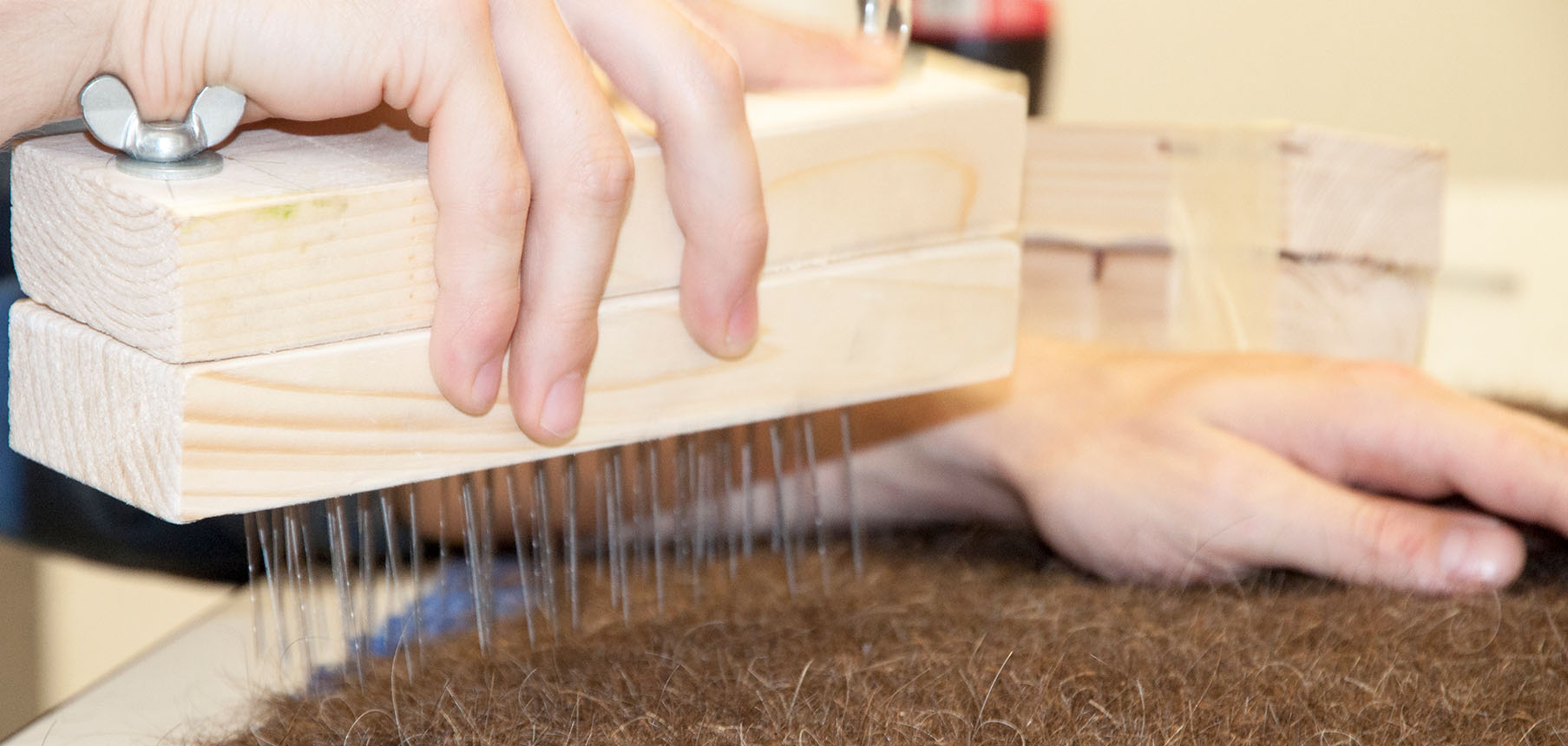 Bearbeitung der Haare