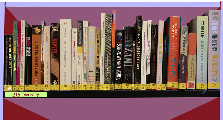 Diversity Reader in der Bibliothek der HSLU