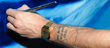 Teaserbild für die Campusseite der HSLU – Design Film Kunst, das zur Beratung weiterführt. 