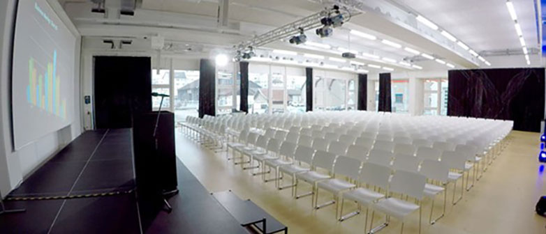 Photo of a seated room.