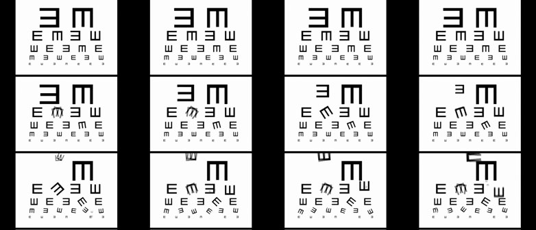 Film «Sehtest» von Mischa Hedinger, Schweiz 2006, Dauer 5 Sekunden