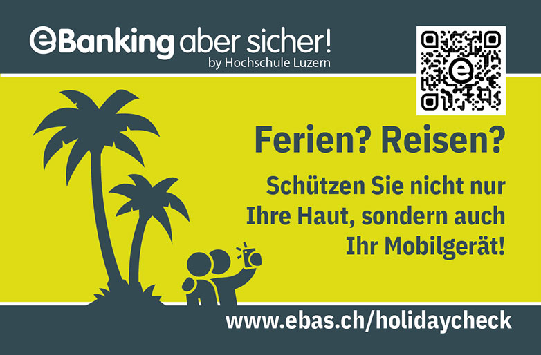 Flyer der EBAS-Ferienkampagne