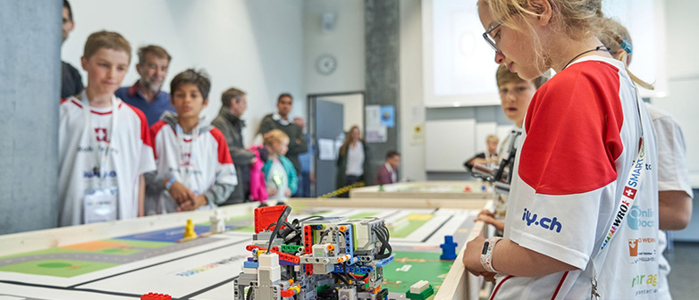 Roboter-Olympiade in Rotkreuz