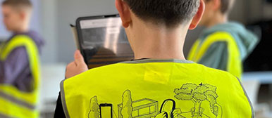 Achtung Barriere - Eine Schulklasse teste die Tablets