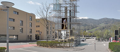 Der Turm Raumgitter.