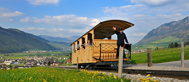 Bergbahn auf das Stanserhorn