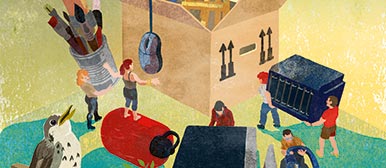 Titelillustration Magazin Hochschule Luzern Juni 2016, Ausgabe 22