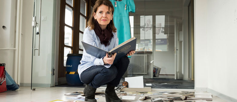 Margit Bartl-Frank mit «We are family»