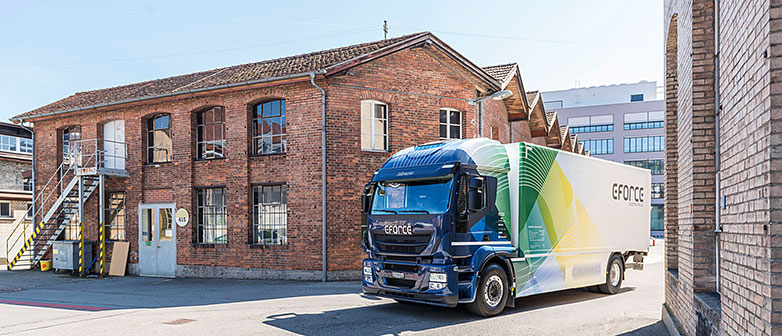 Die E-Force One AG baut an der elektrischen Zukunft von Lastwagen.