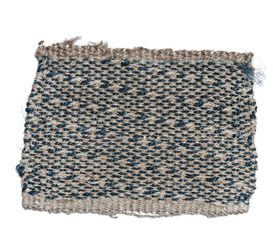 Teppich aus Bananenfasern. Foto: Raisa Burandi