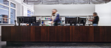 Theke Bibliothek Hochschule Luzern – Wirtschaft