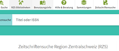 Zeitschriftensuche 