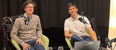 Philipp Bachmann und Fabio Sandmeier