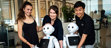 studierende ai roboter