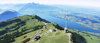 Panoramabild von der Rigi
