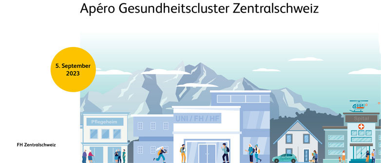 Einladung zum Apero Gesundheitscluster Zentralschweiz 5. September