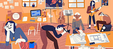 Themenwelt Musik, Kunst und Gestaltung