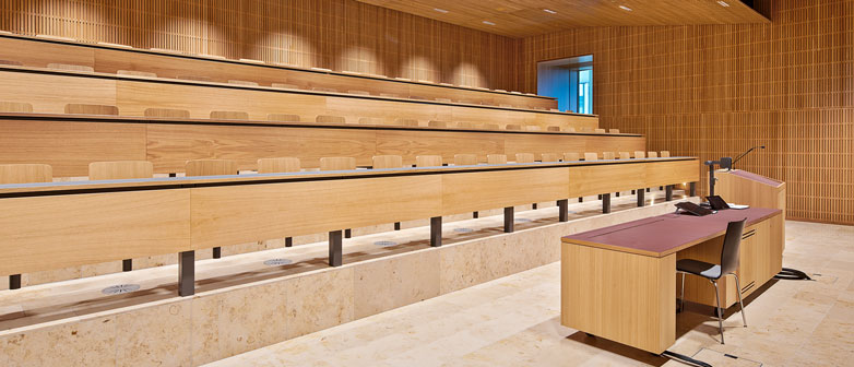 Vorlesungssaal in Rotkreuz