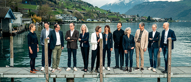 Die Hochschulleitung im April 2026