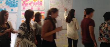 Departement Design & Kunst mit Personen im Raum