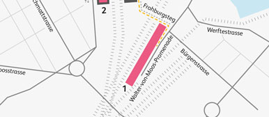 Campus Luzern Bahnhof Gebäude Perron