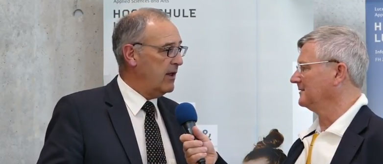 Interview mit Bundesrat Guy Parmelin zum neuen Studiengang in Information & Cyber Security