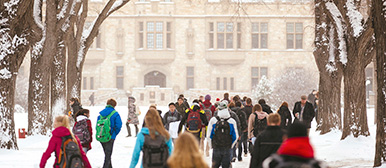 Saskatchewan in the snow