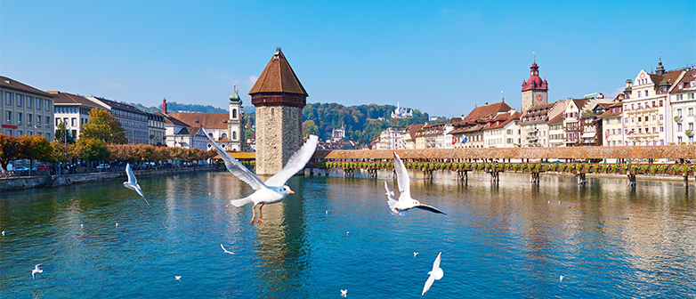 Kapellbrücke in Luzern