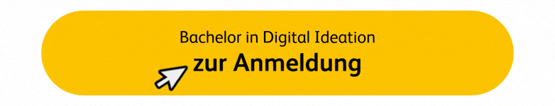 Gelber Button mit der Aufschrift Bachelor in Digital Ideation zur Anmeldung