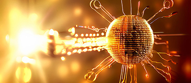 Aufnahme eines Quantenteilchens