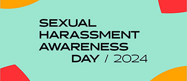 Banner für den Sexual Harassment Awareness Day 2024
