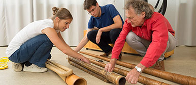 Forschungsteam  Alphorn und Jodel